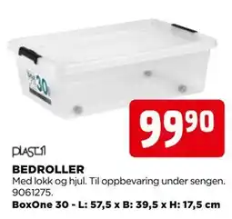 jem & fix BEDROLLER, NOK 99.9 tilbud