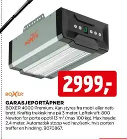 jem & fix GARASJEPORTÅPNER, NOK 2999 tilbud