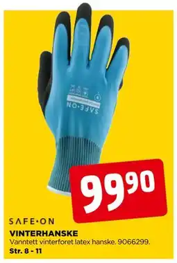 jem & fix VINTERHANSKE, NOK 99.9 tilbud