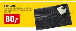jem & fix DØRMATTE, NOK 80 tilbud