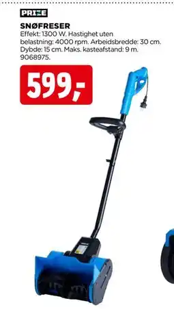 jem & fix SNØFRESER, NOK 599 tilbud