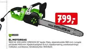 jem & fix EL MOTORSAG, NOK 799 tilbud
