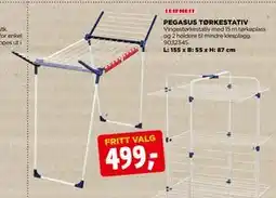 jem & fix PEGASUS TØRKESTATIV, NOK 499 tilbud