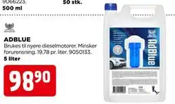 jem & fix ADBLUE, NOK 98.9 tilbud