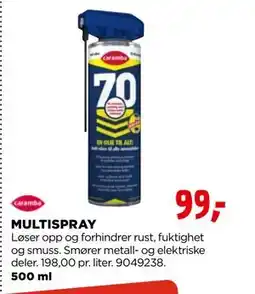 jem & fix MULTISPRAY, NOK 99 tilbud