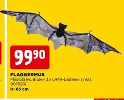 jem & fix FLAGGERMUS, NOK 99.9 tilbud
