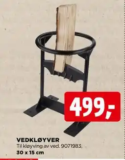 jem & fix VEDKLØYVER, NOK 499 tilbud