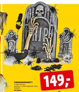 jem & fix KIRKEGÅRDSSETT, NOK 149 tilbud