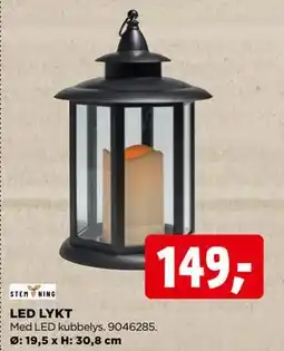 jem & fix LED LYKT, NOK 149 tilbud
