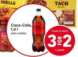 Nærbutikken Coca-cola tilbud