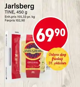 Nærbutikken TINE Jarlsberg tilbud