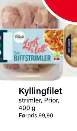 Nærbutikken PRIOR Kyllingfilet tilbud