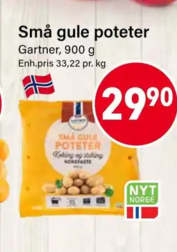 Nærbutikken Små gule poteter tilbud