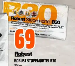 Coop Obs ROBUST Støpemørtel b30 tilbud