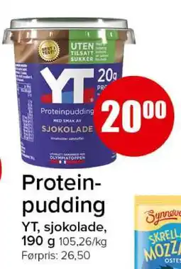 Spar Protein-pudding tilbud