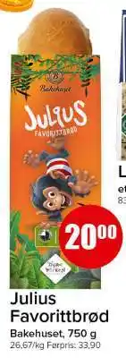 Spar Julius favorittbrød tilbud