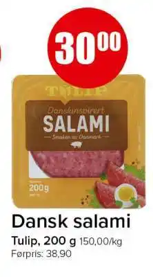 Spar Dansk salami tilbud