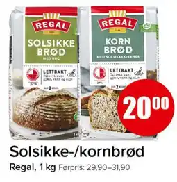 Spar Solsikke-/kornbrød tilbud