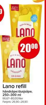 Spar Lano refill tilbud