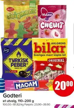 Spar Godteri tilbud