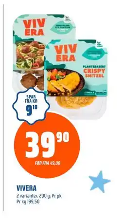 Coop Obs VIVERA, NOK 39.9 tilbud