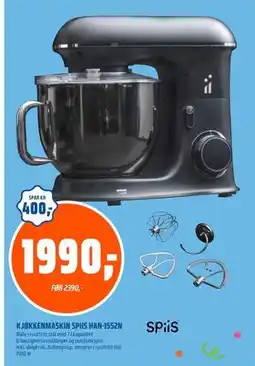 Coop Obs KJØKKENMASKIN SP ii S HAN-1552N, NOK 1990 tilbud