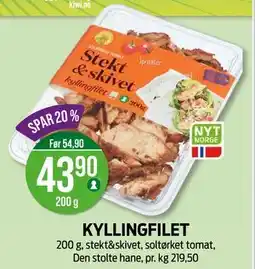 Kiwi KYLLINGFILET, NOK 43.9 tilbud