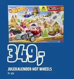 Coop Obs JULEKALENDER HOT WHEELS, NOK 349 tilbud