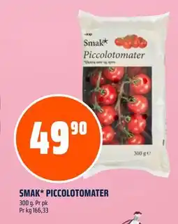 Coop Obs SMAK* PICCOLOTOMATER, NOK 49.9 tilbud