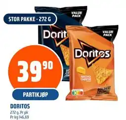 Coop Obs DORITOS, NOK 39.9 tilbud