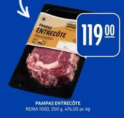 Rema 1000 PAMPAS ENTRECÔTE, NOK 119 tilbud