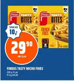 Coop Obs FINDUS TASTY MICRO FRIES, NOK 29.9 tilbud