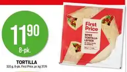 Kiwi TORTILLA, NOK 11.9 tilbud