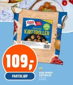 Coop Obs GILDE SVENSKE KJØTTBOLLER, NOK 109 tilbud