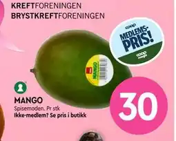 Coop Mega MANGO, Medlemspris tilbud