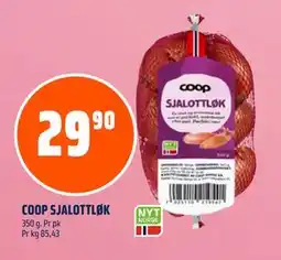 Coop Obs COOP SJALOTTLØK, NOK 29.9 tilbud