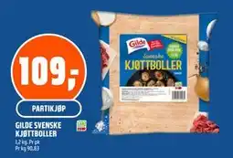 Coop Obs GILDE SVENSKE KJØTTBOLLER, NOK 109 tilbud