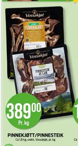 Kiwi PINNEKJØTT/PINNESTEIK, NOK 389 tilbud