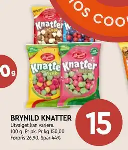 Coop Mega BRYNILD KNATTER, NOK 15 tilbud