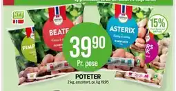 Kiwi POTETER, NOK 39.9 tilbud