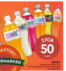 Coop Mega ZEROH!, NOK 50 tilbud