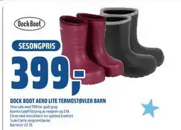 Coop Obs DOCK BOOT AERO LITE TERMOSTØVLER BARN, NOK 399 tilbud