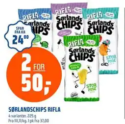 Coop Obs SØRLANDSCHIPS RIFLA, NOK 50 tilbud