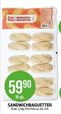 Kiwi SANDWICHBAGUETTER, NOK 59.9 tilbud
