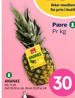 Coop Mega ANANAS, NOK 30 tilbud