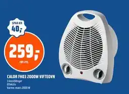 Coop Obs CALOR FH03 2000W VIFTEOVN, NOK 259 tilbud