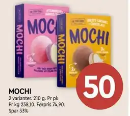 Coop Mega MOCHI, NOK 50 tilbud