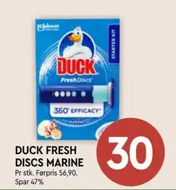 Coop Mega DUCK FRESH DISCS MARINE, NOK 30 tilbud