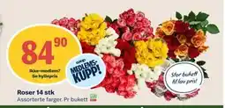 Coop Mega Roser 14 stk, Medlemspris tilbud