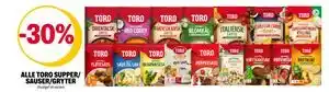 ALLE TORO SUPPER/ SAUSER/GRYTER